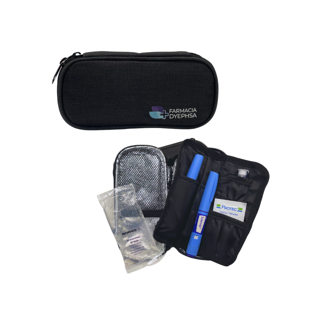 Estuche de viaje de insulina