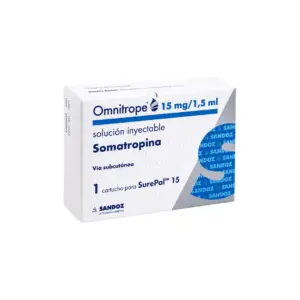 Omnitrope 15mgr/1.5ml 1 cartucho 45ui sp