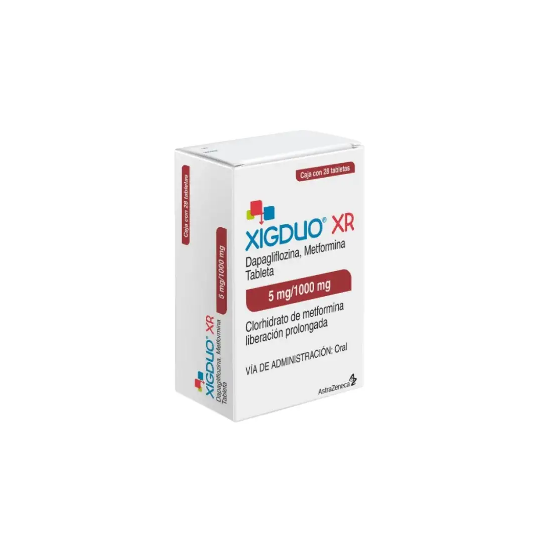 Xigduo XR 5/1000 mg c/28 tabletas