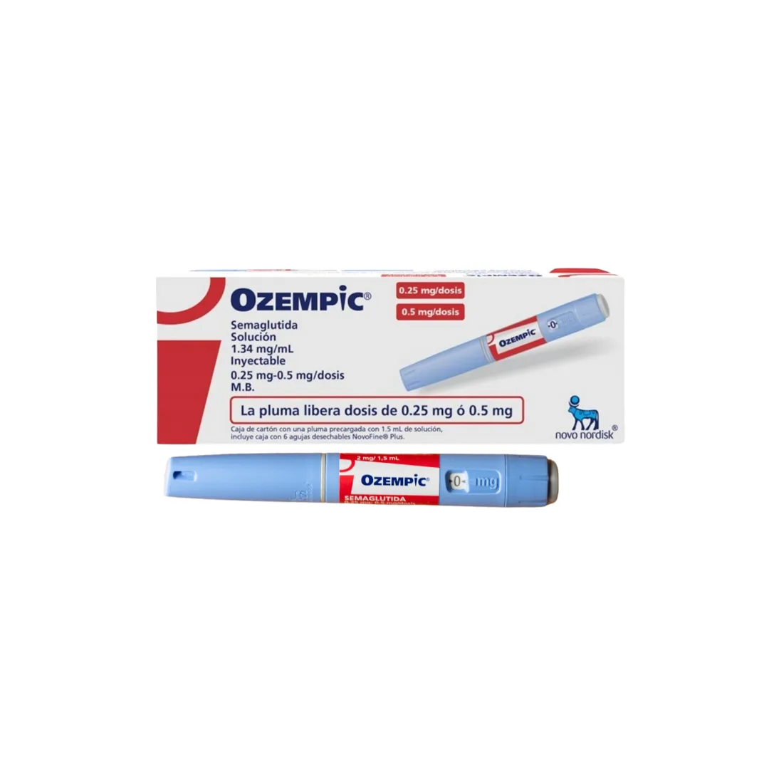 Ozempic 0.25/0.5 mg semaglutida pluma inyectable