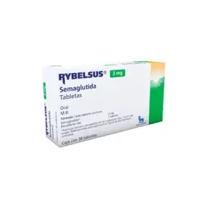 Rybelsus 3 mg semaglutida 30 tabletas
