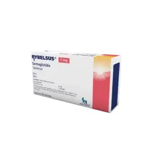 Rybelsus 7 mg semaglutida 30 tabletas