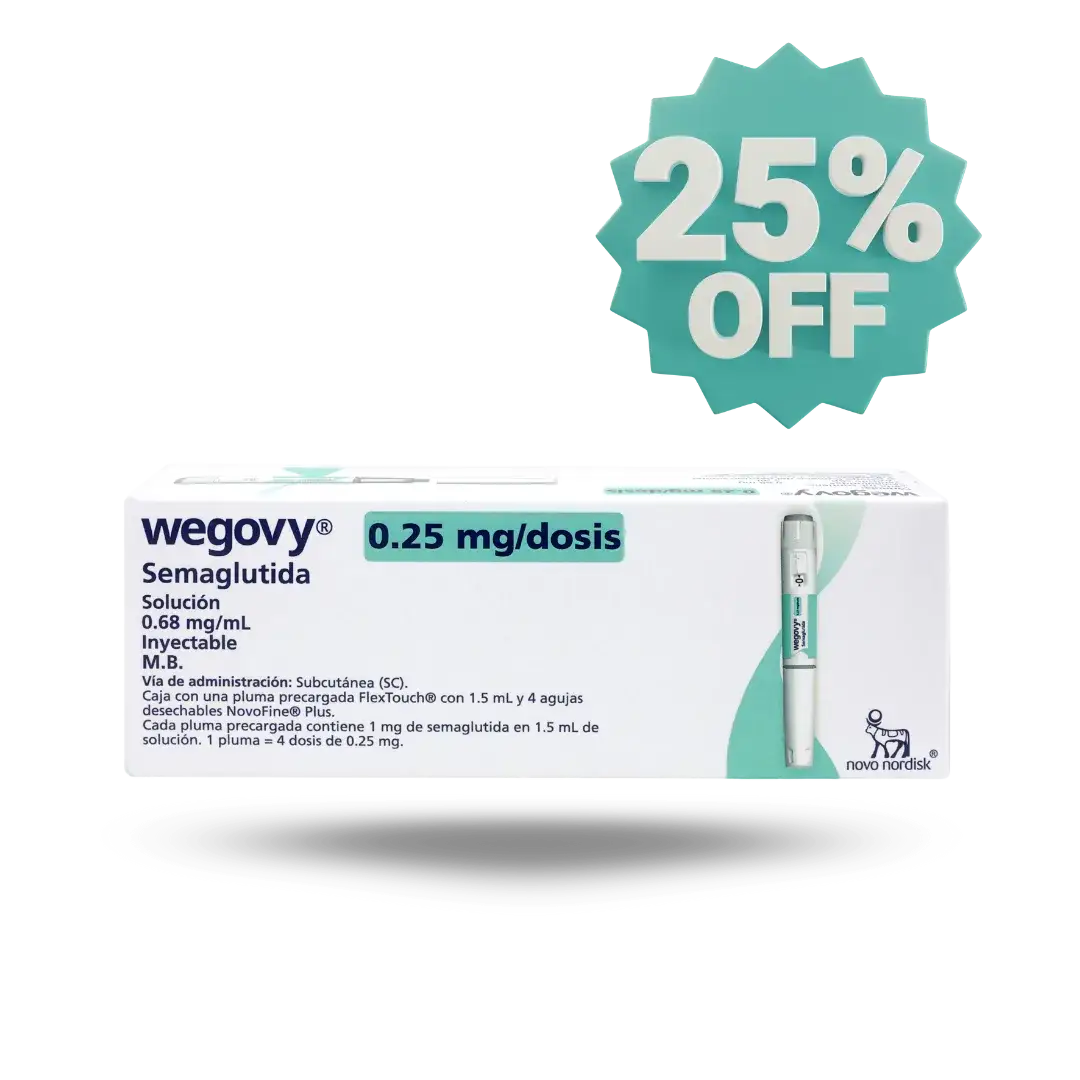 Wegovy 0.25 mg c/1 pluma precargada