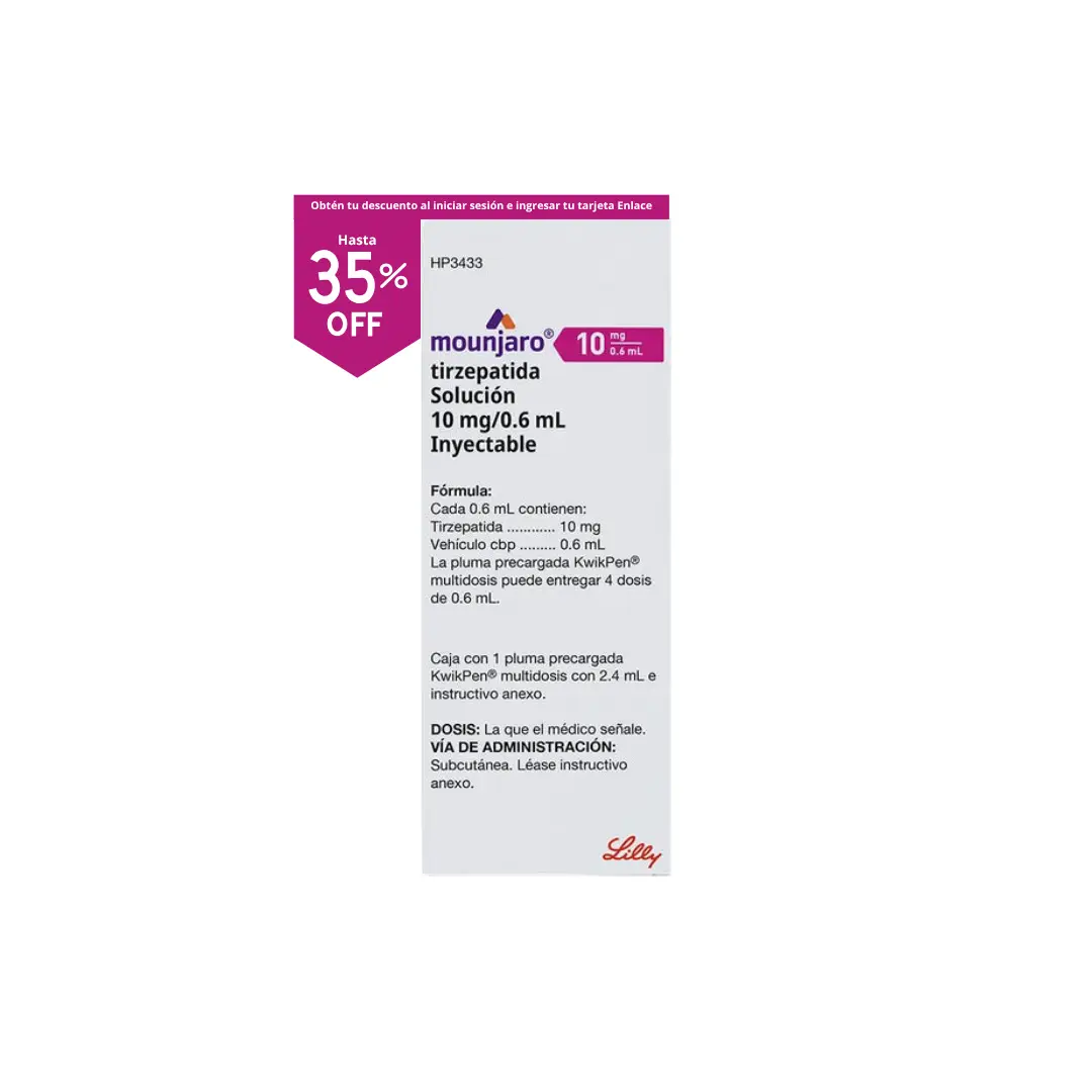 Mounjaro 10 mg pluma precargada
