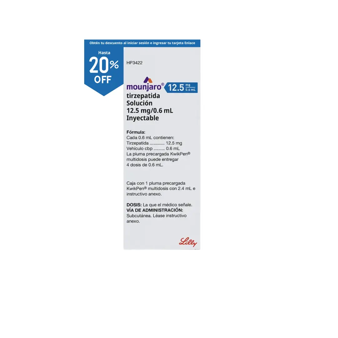 Mounjaro 12.5 mg pluma precargada