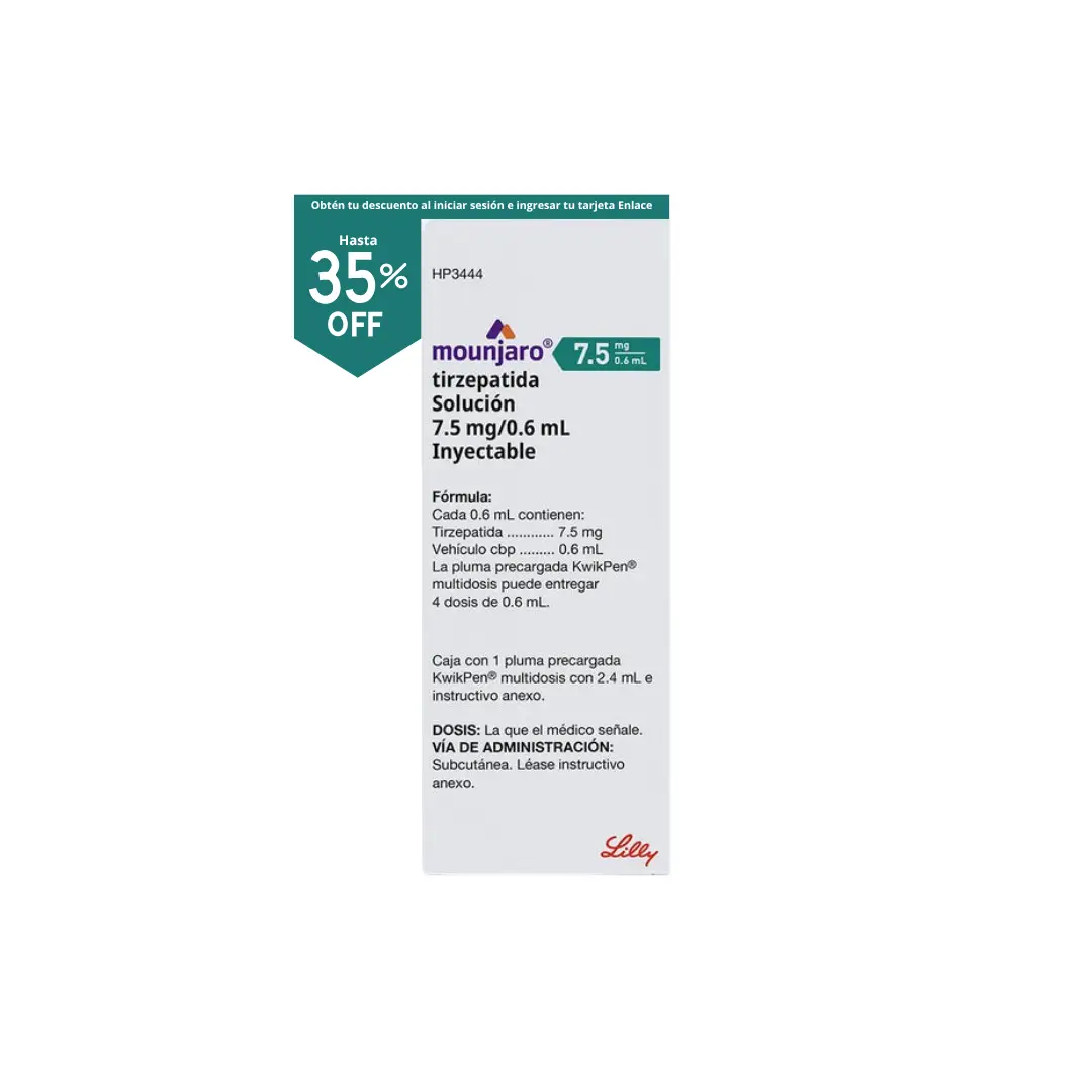Mounjaro 7.5 mg pluma precargada