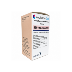Invokana Duo 150/1000 mg c/60 tabs