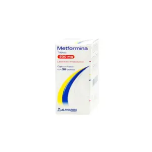Metformina LP 500 mg c/30 tabletas