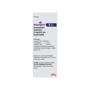 Mounjaro pluma precargada kwikpen 5mg