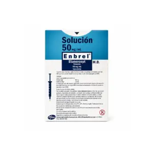 Enbrel 50 mg jer prell c/2