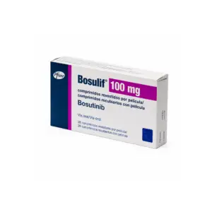 Bosutinib (Bosulif) 100 mg caja con 28 tabletas